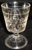 1776 - 1976 200 Years PRESSED GLASS 6 oz Goblet or Spooner - £15.45 GBP