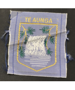 VTG Boy Scouts Te Aunga Falls Auckland Council New Zealand Silk Patch 2&quot;... - £11.10 GBP