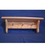 unfinished wooden Shelf, wooden shelves, wood shelves, wooden shelf 16&quot; ... - $11.85