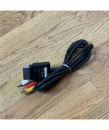 Xbox 360 Black Microsoft Composite A/V RCA Cable Genuine OEM X821376-001 - $6.12 CAD