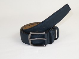 Men Genuine Leather Belt PIERO ROSSI Turkey Soft Full Grain Hand Stitch ... - £35.97 GBP
