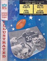 NFL NCAA College Football Program Metal Sign 12X8in Vintage Old Print Lo... - $34.72 CAD