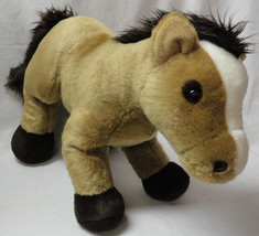 Babw Brown Pony Retired White Blaze Horse 15&quot; Inch Plush Build A Bear - £17.69 GBP