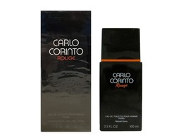 Carlo Corinto Rouge Cologne Men 3.3 oz-3.4 oz-100 ml EDT SPRAY (New In Box) - £36.73 GBP