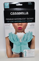 Casabella Water Block Premium Gloves Medium Blue - $7.95
