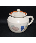 Chatham Potters Country Harvest 6 inch Teapot and Lid Vintage Discontinued - $1,744.03 MXN
