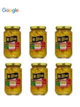 Mt. Olive Italian Seasoned Mild Banana Pepper Rings 12 fl oz, Pak Of 6 - £16.72 GBP