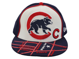 MLB Cubs Chicago New Era 59Fifty Fitted Hat Cap  7 1/2 Big Logo Stadium ... - £16.26 GBP