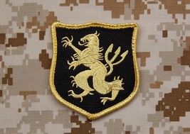 NSWDG Navy SEAL Team 6 DEVGRU Lion Gold Squadron Patch ST6 Zero Dark Thi... - $9.75
