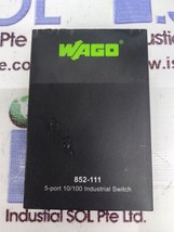 WAGO 852-111 5-Port 10/100 Base-TX Industrial Ethernet switch ECO-Switch - £116.38 GBP