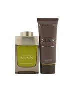 Bvlgari MAN WOOD ESSENCE 3 PIECE GIFT SET - 3.4 OZ EAU DE PARFUM - $98.01