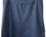 Banana Republic Pencil Skirt Womens Size 4 Navy Blue Knit Stretch Side Z... - $15.83