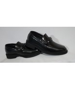 Madison Avenue Boys Slip On Dress Shoes Black Size 13 M - £25.62 GBP