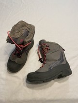 Columbia BY5956-008 Bugaboot II Gray 200 Gram Faux Fur Winter snow Boots... - $21.29