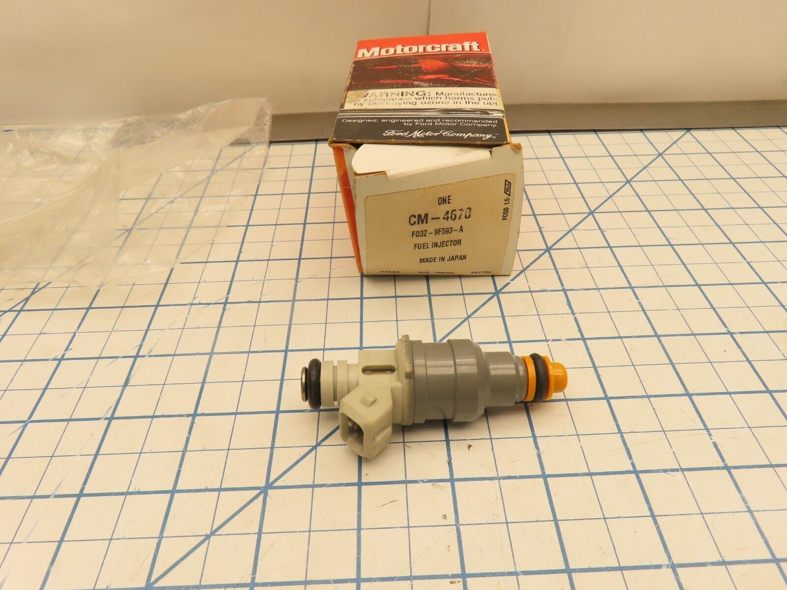 Ford F03Z-9F593-A Fuel Injector CM-4670 - $23.20