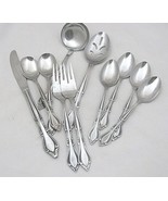 ROGERS CO. KOREA STANLEY ROBERTS AUBERGE STAINLESS flatware 11 PIECES MISC. - £11.35 GBP