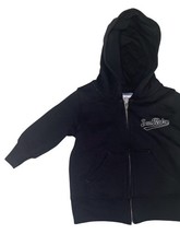 San Pedro Baby Hoodie Zip Sweatshirt Black Size 12M Port & Company NWOT image 3