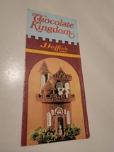 Vintage Brochure Travel Pamphlet Booklet Handout VTG Chocolate Kingdom D... - $9.11