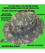 NEW HUNTER STARS MILITARY STYLE ACU PATTERN BOONIE SUN HAT IN MULTIPLE S... - $366.05 MXN