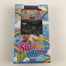 Lisa Frank Sticker Dreams Fairy Butterfly Fuzzy Sticker Sheet Set Over 100+ New - £19.43 GBP