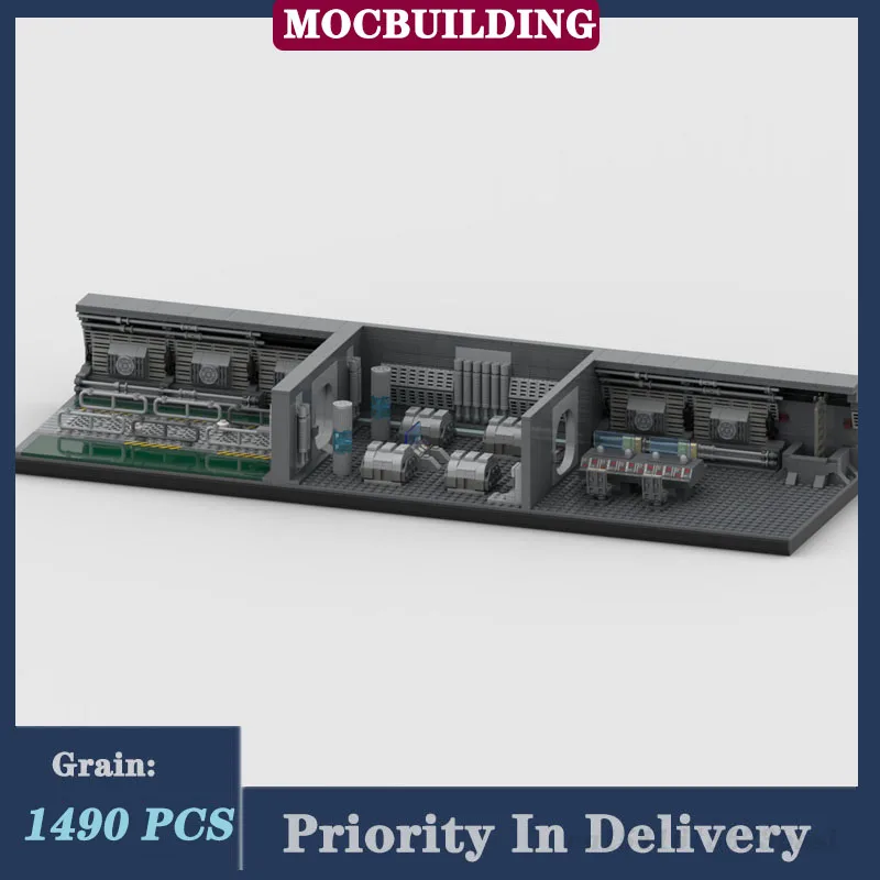 MOC Space Film Rebel Base Model Diorama All Building Block Assembly Set - £80.52 GBP+