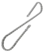Rope Chain -- Bracelet or Anklet-- .925 Sterling Silver -- Made in Italy... - £15.04 GBP+