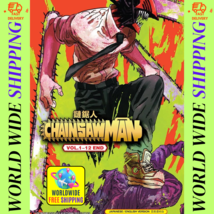 Chainsaw Man Complete TV Series Anime DVD (Vol. 1-12 End, English Dubbed) - $28.03