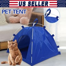 Soft Foldable Pet Tent Portable Cat Dog Kennel House Playpen Cage For Puppy - £22.37 GBP