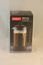 NEW Bodum Brazil Black 1-Liter 8 Cup Coffee Espresso French Press 34 Fl oz - £24.12 GBP