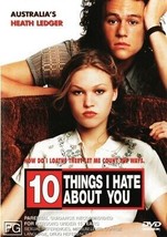 10 Things I Hate About You DVD | Heath Ledger, Julia Styles | Region 4 - £6.95 GBP