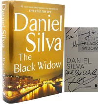 Daniel Silva THE BLACK WIDOW Signed 1st 1st Edition 2nd Printing - £42.23 GBP