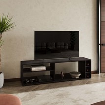 Modern 60&quot; TV Stand with 6 Shelves - Entertainment Media Console - €171,88 EUR
