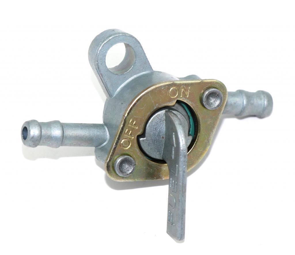 Inline Fuel Gas Shot Shut Off Valve Petcock Scooter ATV Go Kart - $10.88