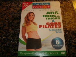 Caribbean Workout Shelly McDonald 2 Workout DVD&#39;s Abs Buns Thighs &amp; Core Pilates - £3.90 GBP