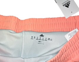 Adidas Climalite Running Shorts Women’s M Peach Built-In Liner NWT New image 4