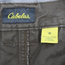 Cabelas Shorts Womens 38 Brown High Rise Elastic Waist Casual Cargo Bottoms - £17.89 GBP