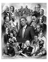 Great African Americans Men Poster Print by Wishum Gregory ( x 11) - $9.85