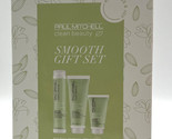 Paul Mitchell Clean Beauty Smooth Gift Set(Anti-Frizz Shampoo/Conditione... - $39.55
