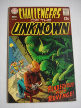 Challengers of the Unknown #66 DC Comic Fine 1969 Rendezvous With Revenge - $9.99