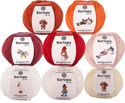 Kartopu Amigurumi and Baby Cotton Knitting Rope,Specially Produced for Amigurumi - £22.17 GBP+