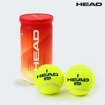HEAD Championship Match Ball 2 Balls/Can Tennis Racket Racquet Ball Yell... - $22.19