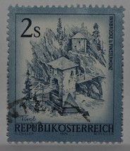 Vintage Stamps Austria Austrian 2 S Two Schilling Landscapes Osterreich X1 B15 - £1.42 GBP