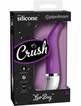 VIBRATOR CRUSH LUV BUG WATERPROOF SMOOTH SILICONE MULTI SPEED CLIT VIBE - $17.63