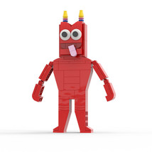 BuildMoc Kindergarten Red Monster Model 134 Pieces from Indie Horror Game - £12.44 GBP
