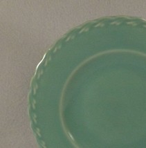 2 Metlox Native California Bread &amp; Butter Plates GREEN 1940&#39;s Vernon Kilns - £9.37 GBP