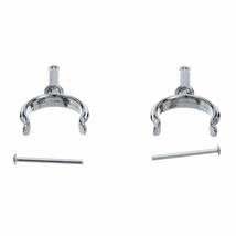 Seachoice Top-Mount Rowlock Horns Set, Chrome-Plated Zinc, Includes 2 Ro... - $38.65 CAD