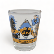 Oklahoma Souvenir Shot Glass Collectors Whiskey Bar Barware - $9.69