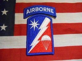 US ARMY 82ND SUSTAINMENT BRIGADE COLOR AIRBORNE PATCH - $8.00