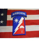 US ARMY 82ND SUSTAINMENT BRIGADE COLOR AIRBORNE PATCH - £6.27 GBP