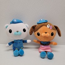 Octonauts Plush Captain Barnacles &amp; Dashi Soft Toys 11&quot; - $16.67